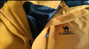 駱駝（CAMEL）戶(hù)外沖鋒衣 三合一加絨加厚防水情侶款外套登山服裝 A9W214119-1 曬單實(shí)拍圖