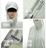 蕉內(nèi)【周冬雨同款】涼皮5系女士中長款防曬服涼感透氣防曬衣皮膚衣 【周冬雨同款】海沫綠 M 曬單實(shí)拍圖