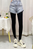 Let's slim絲襪女士連褲襪韓國美腿塑形防勾絲壓力打底褲長(cháng)筒襪打底襪隱形襪 300M黑色連腳 (商家全國倉) 1雙 均碼 曬單實(shí)拍圖