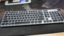 聯(lián)想KB318W致美一體臺(tái)式機(jī)鍵盤膜SK8823 KU1601 KB536有線鍵盤保護(hù)膜防塵防水 半透黑色 必須和詳情一致才適用 曬單實(shí)拍圖