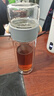 樂(lè )扣樂(lè )扣玻璃杯茶水分離杯耐高溫帶濾網(wǎng)商務(wù)辦公室泡茶杯男女泡花茶便攜 粉色【250ML】 曬單實(shí)拍圖