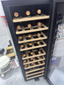 芭克斯（Bacchus）紅酒柜家用恒溫柜多功能辦公藏酒柜葡萄酒茶葉柜紅酒威士忌風(fēng)冷無(wú)霜掛杯實(shí)木單門(mén)立式展示柜保鮮柜 YH-50櫸木層架-【38支裝】 90L 曬單實(shí)拍圖