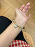 瑞諾925銀小胖福轉運珠手鏈女士新款時(shí)尚紅繩編織手繩生日禮物送女友 手鏈禮盒包裝定金（勿拍） 曬單實(shí)拍圖