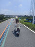 愛(ài)瑪電動(dòng)摩托車(chē)輝騰72V32AH長(cháng)續航130KM高顏值外賣(mài)家用舒適出行智能電動(dòng)車(chē) 茶白 曬單實(shí)拍圖