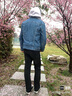 Levi's李維斯情侶同款美式經(jīng)典復古休閑時尚潮牌修身牛仔夾克外套 深藍色 M 曬單實拍圖