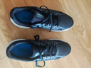 斯凱奇（Skechers）暮光鞋丨2025新品運(yùn)動(dòng)跑鞋男款高回彈輕質(zhì)吸震綁帶休閑鞋跑步鞋 男款-黑色/灰色/BKGY 42.5 曬單實(shí)拍圖