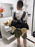 FCT美國品牌雙肩橫背帶背狗狗包小中大型犬寵物外出騎行便攜神器F1XL 曬單實(shí)拍圖
