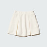 優(yōu)衣庫童裝女童快干運動(dòng)迷你裙褲短裙短褲半身裙475537 478158 475537/01乳白色 140 曬單實(shí)拍圖