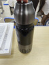 覽萌保溫杯男士316l不銹鋼大容量高檔泡茶杯禮品定制實(shí)用便攜喝水杯子 曜石黑（陶瓷涂層內膽）500ml 曬單實(shí)拍圖