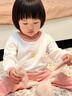 拉比 拉比兒童四季圓領(lǐng)服套裝純棉長(cháng)袖男女童2025秋冬季新款家居2套裝 數星星圓領(lǐng)服套裝-玫瑰紅 2套裝 100 cm 曬單實(shí)拍圖