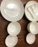 京東京造 碗盤(pán)餐具整套 碗具套裝喬遷之喜骨瓷陶瓷家用 飯碗4.5英寸*6 曬單實(shí)拍圖