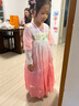 G.DUCKKIDS小黃鴨新款漢服女童兒童古裝中國風(fēng)超仙唐裝古風(fēng)公主女孩連衣裙 粉鳳蓮+大袖衫+七種禮品 120 按照身高拍 曬單實(shí)拍圖