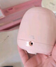 得力（deli）學(xué)生電動(dòng)卷筆刀鉛筆卷削器學(xué)生文具3檔粗細可調轉筆刀鎢鋼刀片雙電源削筆機削筆刀 生日開(kāi)學(xué)禮物粉 曬單實(shí)拍圖