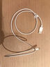 華為原裝6A數據線(xiàn) USB Type-A轉USB Type-C/1m線(xiàn)長(cháng)/支持66W（11V6A）充電 白色CC790 曬單實(shí)拍圖