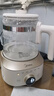 美的（Midea）全玻璃養(yǎng)生壺全自動燒水壺母嬰恒溫電熱水壺花茶壺全包裹護底防碎1.5L MK-YS15B201 曬單實拍圖