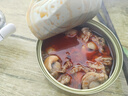 海鮮罐頭小吃解饞零食下飯下酒菜美味速食代餐可口開(kāi)罐即食海鮮 扇貝海鮮罐頭1罐 曬單實(shí)拍圖