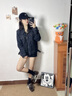卓詩(shī)尼厚底德訓鞋女2025冬季新款小個(gè)子增高休閑百搭加絨保暖運動(dòng)鞋女鞋 黃棕色-單里 37 曬單實(shí)拍圖