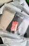 貓人【棉中精品-品質無憂】內褲男士內褲純棉10A全棉抗菌平角短褲4條 曬單實拍圖