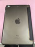 CangHua iPad mini5/4保護套 2019款7.9英寸保護殼蘋(píng)果平板電腦三折支架超薄全包防摔皮套 CK22-黑色 曬單實(shí)拍圖