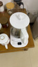 美的（Midea）養(yǎng)生壺 1.5L全自動煮茶壺 24h預(yù)約燒水壺 12小時智能恒溫 11檔控溫電熱水壺 花茶壺煮茶器MK-Y12Q 曬單實拍圖