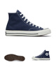 匡威（Converse）官方?1970S經(jīng)典高幫運(yùn)動復(fù)古帆布鞋暗夜藍(lán)164945C 164945C 41.5 曬單實(shí)拍圖