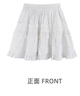 浪莎蕾絲蛋糕短裙女2025新款芭蕾風(fēng)a字半身裙小個(gè)子高腰甜美蓬蓬裙子 曬單實(shí)拍圖