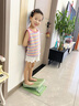 JCZS德國品質(zhì)兒童站立拉筋斜踏板增高長(cháng)拉伸神器家用訓練跟腱康復 薄荷綠-腿部拉伸器助力長(cháng)個(gè)高 曬單實(shí)拍圖