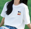 真維斯（JEANSWEST）純棉短袖女夏季外穿2025新款爆款夏季半袖體恤上衣女生內搭t恤 曬單實(shí)拍圖