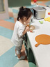 babycare寶寶吃飯圍兜輔食飯兜防水硅膠嬰兒兒童圍嘴口水兜巾【超輕3D】 曬單實(shí)拍圖