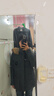 雅鹿短款羽絨服女2025新款時(shí)尚派克加厚保暖大毛領(lǐng)連帽秋冬外套 曬單實(shí)拍圖