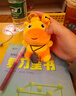 伊美娃娃正版水豚嚕嚕毛絨玩偶書(shū)包掛件背包掛飾鑰匙扣掛件兒童教師節禮物 曬單實(shí)拍圖