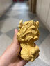 MPPMCK崖柏木雕手把件麒麟瑞獸鎮(zhèn)宅工藝品把玩物件汽車擺件家居裝飾送禮 高密度黃楊木61mm 手工精雕麒麟 曬單實(shí)拍圖