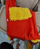 心楠嬰兒爬爬服春秋冬防寶寶臟爬行服衣罩衣長(zhǎng)袖爬行服戶外拖地板連體 桔色 90碼【長(zhǎng)袖款】A類 建議0-2歲 曬單實(shí)拍圖