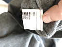 皮爾卡丹（pierre cardin）毛衣男秋冬季休閑翻領(lǐng)針織衫男士保暖寬松打底衫男裝 深灰色 XL 曬單實(shí)拍圖