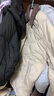 森馬（Semir）羽絨服女中長款輕薄肌理寬松2025撞色燈芯絨翻領(lǐng)冬裝109725113027 曬單實拍圖