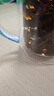 富光雙層玻璃杯商務(wù)泡茶杯子大容量耐熱辦公水杯過濾帶把銀色320ml 曬單實(shí)拍圖