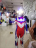 奧特曼衣服迪迦賽羅連體衣兒童cos服親子裝男女童演出服生日禮物 賽羅萊卡連體衣+99D觸摸頂配頭盔 120 【兒童M碼】適合110-120 曬單實(shí)拍圖