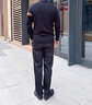 吉普（JEEP）美國正品高端男士休閑褲春秋新款寬松彈力西褲中年爸爸裝直筒長(cháng)褲 藍色 【專(zhuān)柜正品】 33 【推薦150-160斤】 曬單實(shí)拍圖