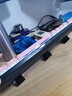 惠普（HP）GK100s有線機械鍵盤 漸變側刻透光鍵帽 99鍵全鍵熱插拔帶旋鈕 游戲辦公通用鍵盤 黑莓粉白光青軸 曬單實拍圖