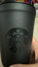 星巴克（Starbucks）經(jīng)典曜石黑保溫保冷杯355ml咖啡杯保冷水杯男士七夕禮物 曬單實(shí)拍圖