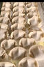 灣仔碼頭素水餃韭菜雞蛋餃子1200g72只 早餐 生鮮速食速凍餃子 曬單實拍圖