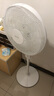 格力（GREE）電風(fēng)扇家用大風(fēng)量落地扇立式節(jié)能電扇客廳臥室宿舍搖頭定時(shí)空氣循環(huán)風(fēng)扇臺(tái)地兩用排氣扇空調(diào)伴侶 【白色】金屬網(wǎng)罩 強(qiáng)風(fēng)勁涼 可升降經(jīng)典款 4012 曬單實(shí)拍圖