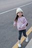 班喜迪女童褲子秋冬款2025新款洋氣寶寶加絨休閑長(cháng)褲冬裝兒童外穿打底褲 深灰 110 cm 曬單實(shí)拍圖