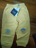 Teenie Weenie  Kids【涼感】小熊童裝25年款新款男女寶寶針織衛褲 黃色 90 cm 曬單實(shí)拍圖