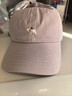 熱風(fēng)【商場(chǎng)同款】女士棒球帽秋新款可愛(ài)小狗棒球帽字母刺繡鴨舌帽 93淺紫 均碼 曬單實(shí)拍圖
