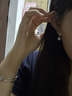 紀詩(shī)哲（GIEVSZHE）輕奢淡水珍珠耳釘女耳夾無(wú)耳洞實(shí)用走心生日情人節禮物送女友老婆 白珍珠10mm【無(wú)耳洞】 曬單實(shí)拍圖