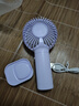 歐利文小風(fēng)扇桌面床上用手持靜USB充電低音底座 便攜式迷你大風(fēng)力電風(fēng)扇 小巧隨身風(fēng)扇-顏色隨機發(fā) 曬單實(shí)拍圖