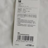 全棉時(shí)代新品T恤【風(fēng)柔棉吸濕發(fā)熱親膚抗靜電】女士透氣半高領(lǐng)T恤 曬單實(shí)拍圖