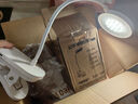公牛（BULL）充插兩用家用ML-D405A-DS無極調(diào)光白色國A夾子臺燈4000K-4000mAh 曬單實拍圖