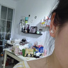 芯奢S999純銀公主的蝴蝶結(jié)耳釘女士養(yǎng)耳洞甜美足銀韓系耳環(huán)設(shè)計(jì)耳飾 999銀-蝴蝶結(jié)耳釘一對(duì) 曬單實(shí)拍圖